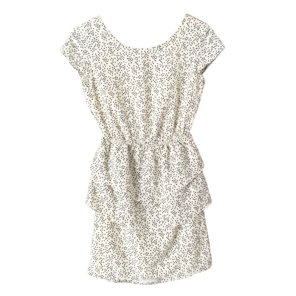 🆕 Urban Outfitters Black White Dotted Vintage Dress